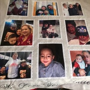 Custom picture blankets